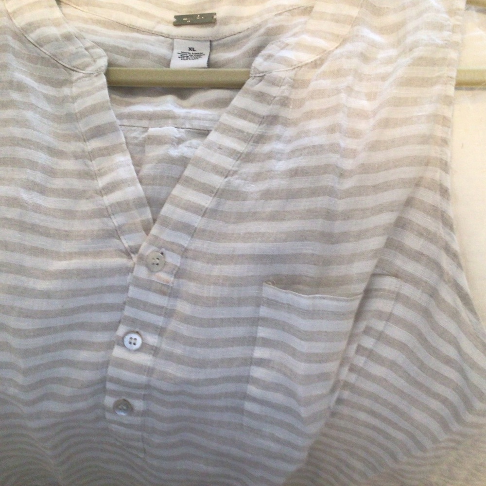 Magaschoni Linen Blouse